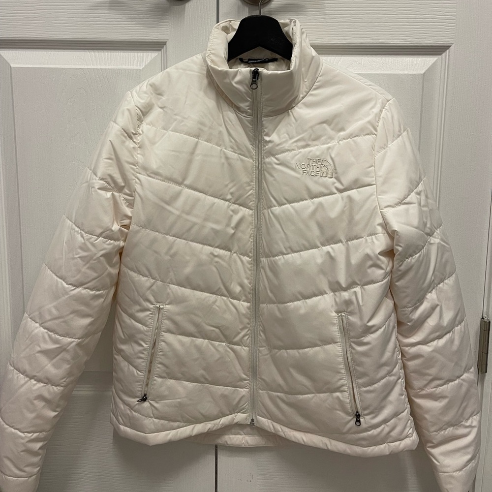 THE NORTH FACE Women’s Tamburello Insulated Jacket, Gardenia White, Size M
